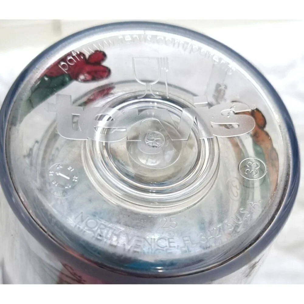 Tervis 24oz LIFE IS GOOD Sea Turtles With Blue Lid Tumbler Glass Cup